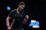 Rafael Nadal at the Nitto ATP Finals 2020